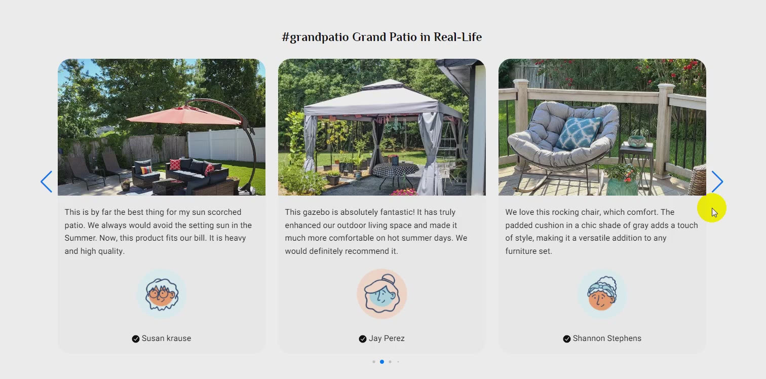 Shopify Testimonial Swiper Slider Section
